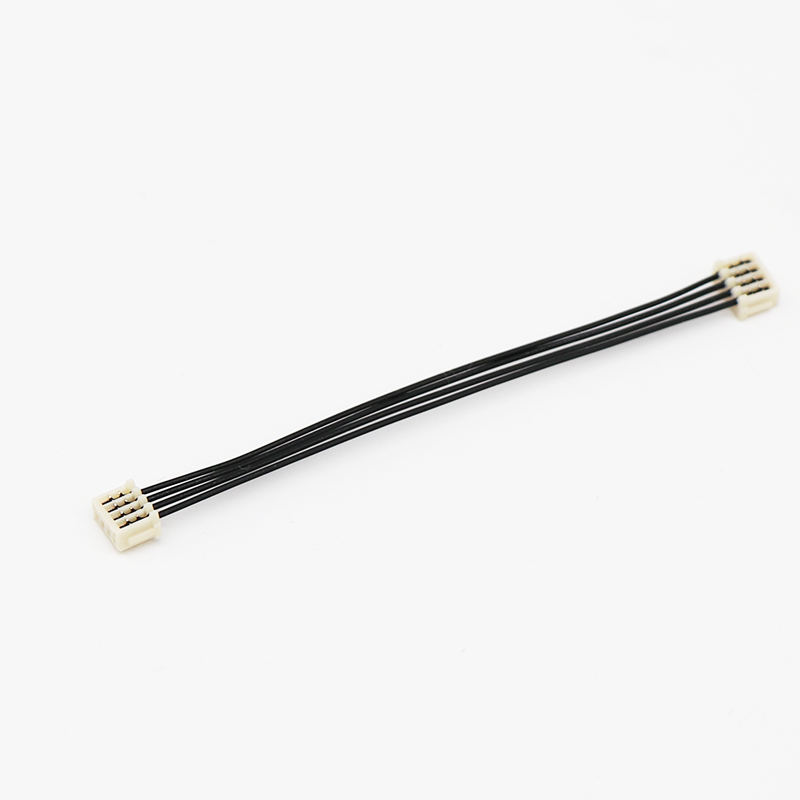 JST-04SR-3S 1.0mm剌破线 高温铁氟龙绞线 1.0mm手持云台线束