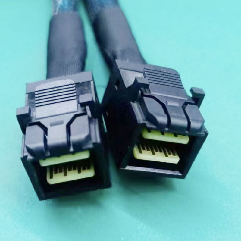 mini sas线sff8643转sff8643 主机总线连接8643sas背板扩展数据线