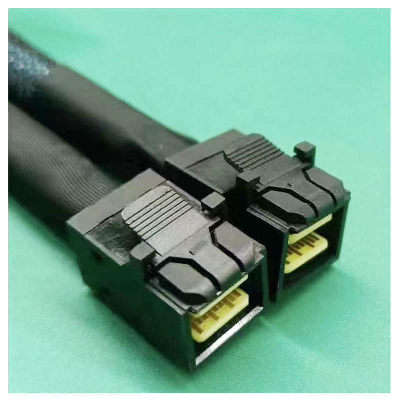 mini sas线sff8643转sff8643 主机总线连接8643sas背板扩展数据线