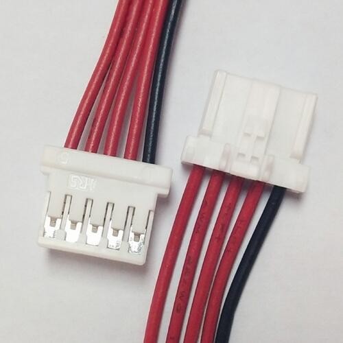 HRS-DF1E-5S-2.5C 2.5MM间距带扣电池线束端子加工定制