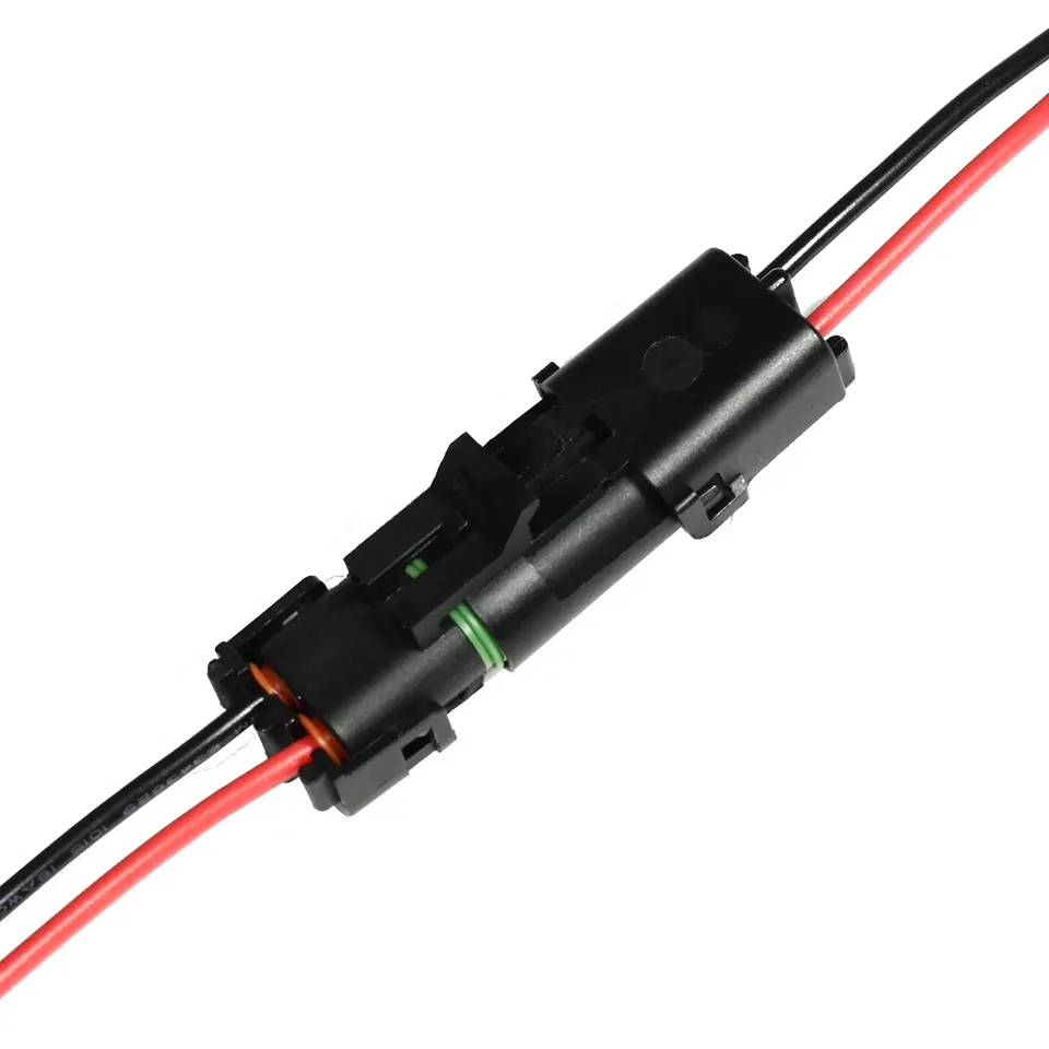 DJ3021Y-2.5-11/21防水连接器汽车插头线束 6P传感器插头线