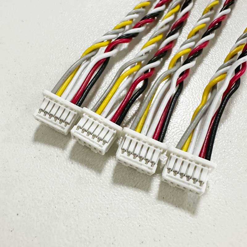 molex5013300600 1.0mm带扣电池端子连接线束 1.0间距压线端子线