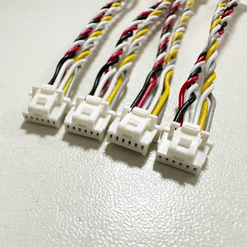 molex5013300600 1.0mm带扣电池端子连接线束 1.0间距压线端子线