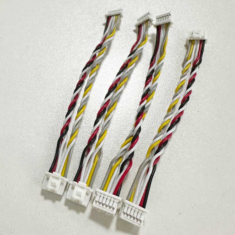 molex5013300600 1.0mm带扣电池端子连接线束 1.0间距压线端子线