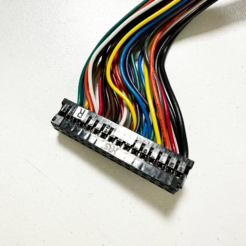 HRS DF11 to QR/P4-32P-C(21) QR/P4 紧凑型机架面板线束连接线