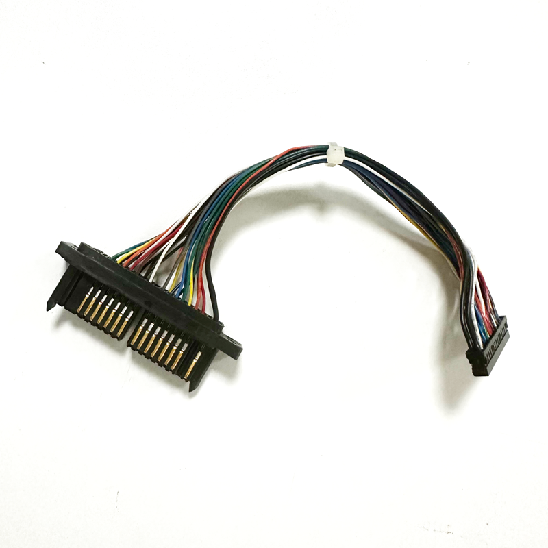 HRS DF11 to QR/P4-32P-C(21) QR/P4 紧凑型机架面板线束连接线