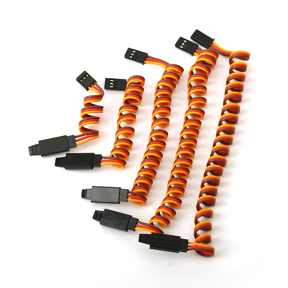 JR FUTABA舵机延长线 60芯舵机线 防松卡扣 并线 绞线航模型飞机电调