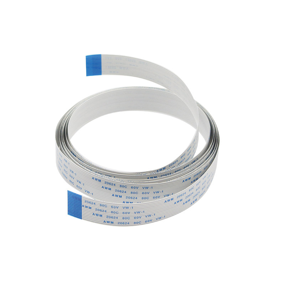 FFC/FPC柔性扁平排线0.5间距 同向/反向40P-80P 打印机电源连接线