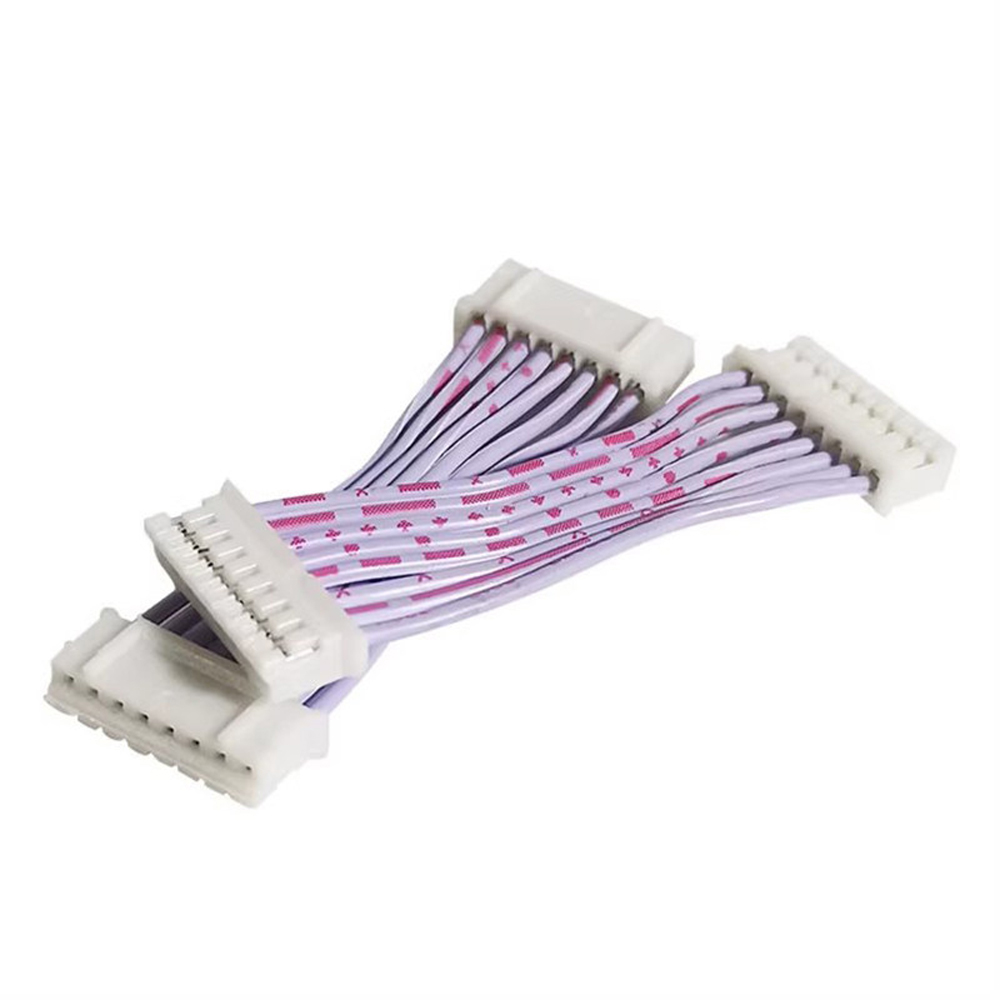 PH2.0红白排线24AWG双头同向8P端子电子连接线端子线