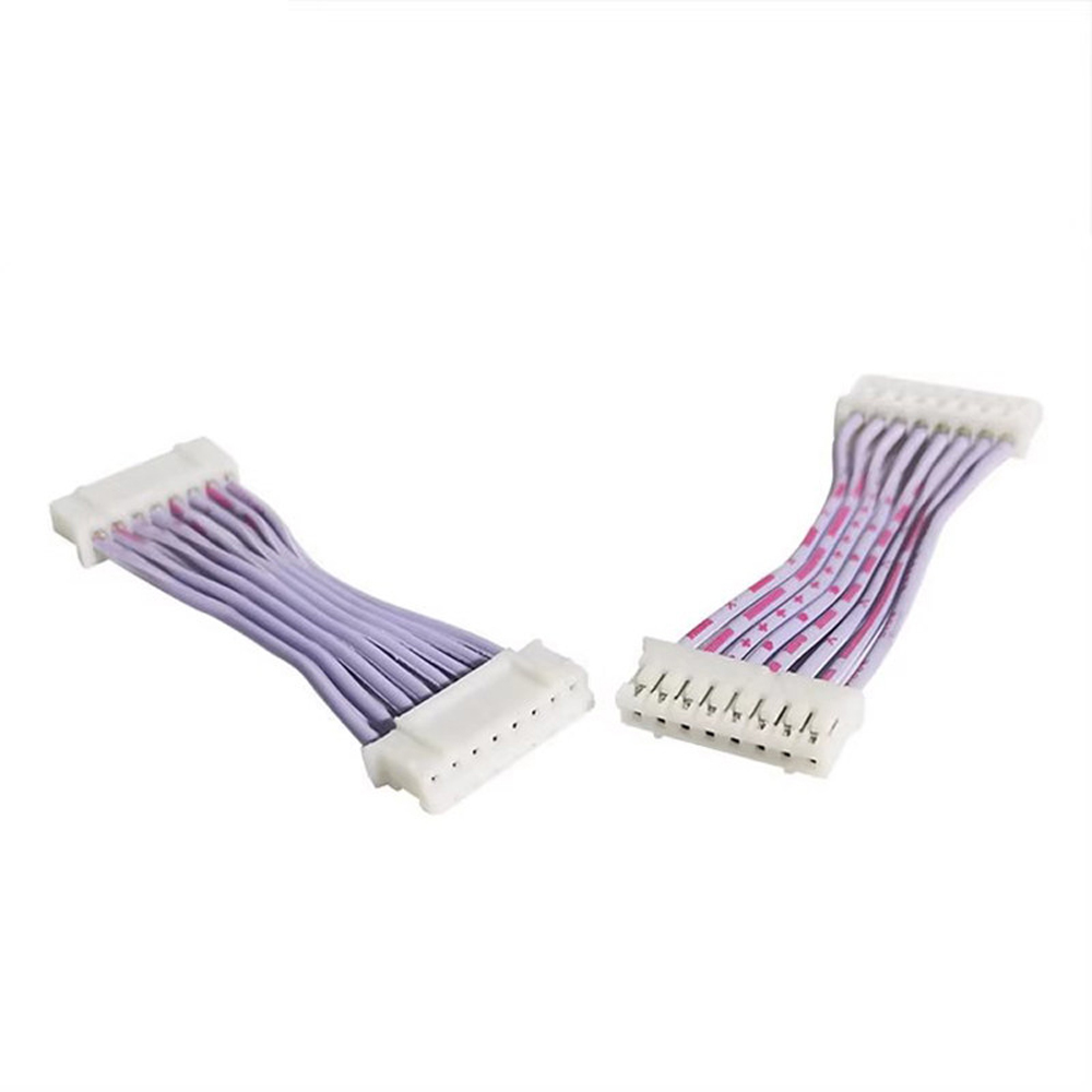 PH2.0红白排线24AWG双头同向8P端子电子连接线端子线