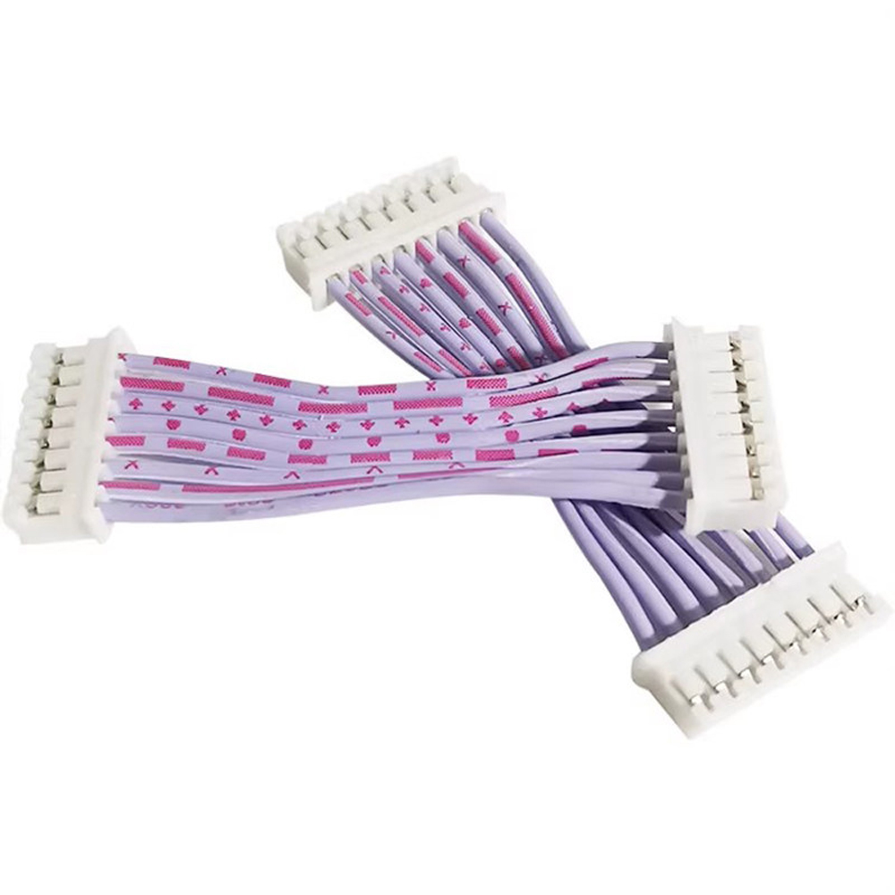 PH2.0红白排线24AWG双头同向8P端子电子连接线端子线