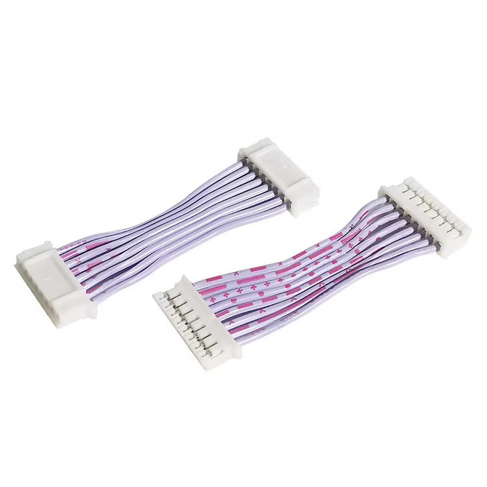 PH2.0红白排线24AWG双头同向8P端子电子连接线端子线