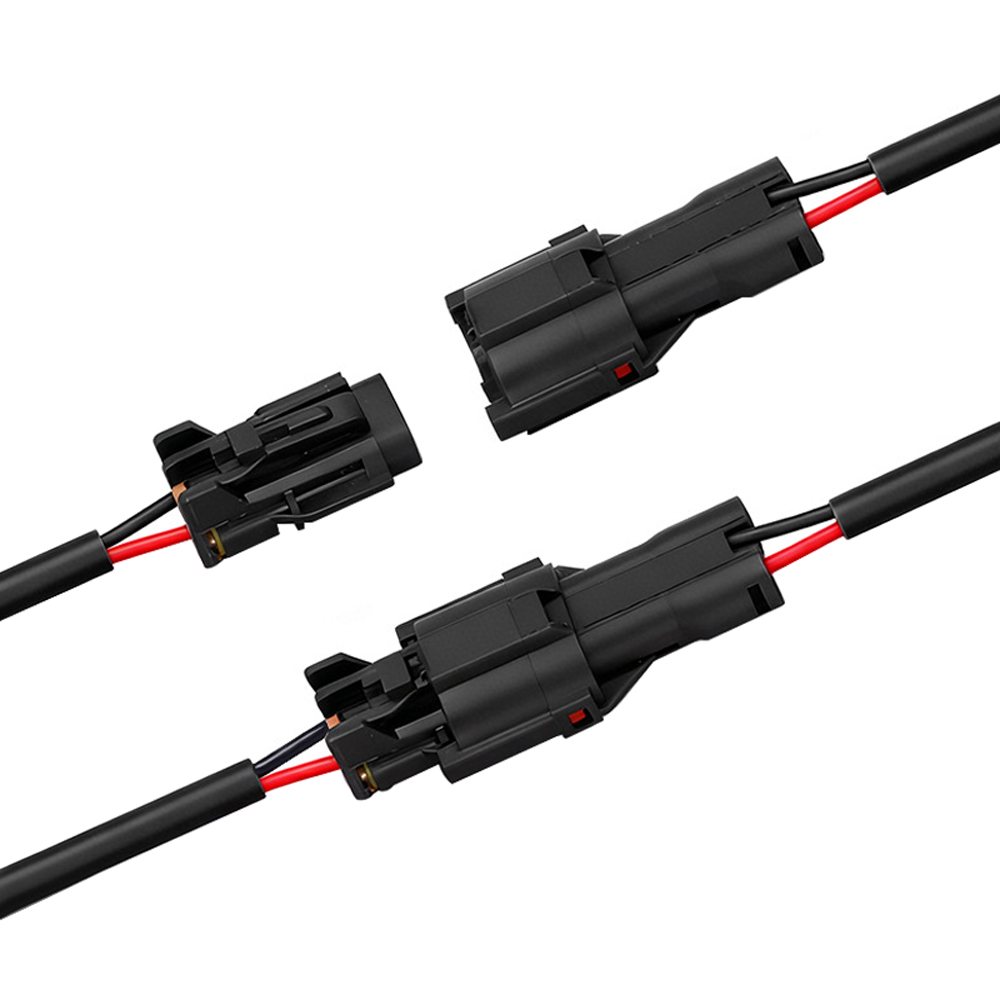 DJ7022Y-22-11 公母插头连接线 2464 22AWG 电子线 汽车防水连接器 电缆组件