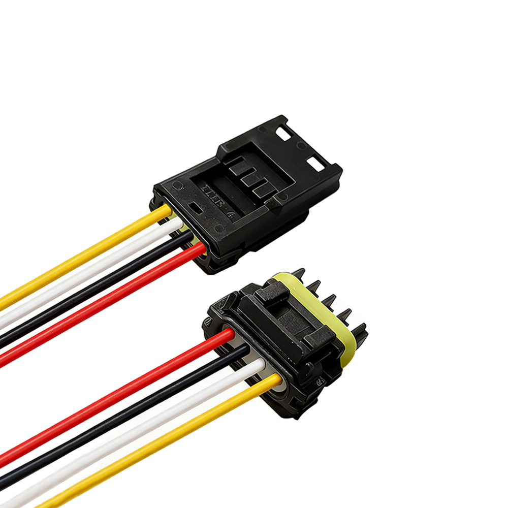 汽车接插件莫仕molex52116-0411/52117-0411 传感器插头线汽车连接线束