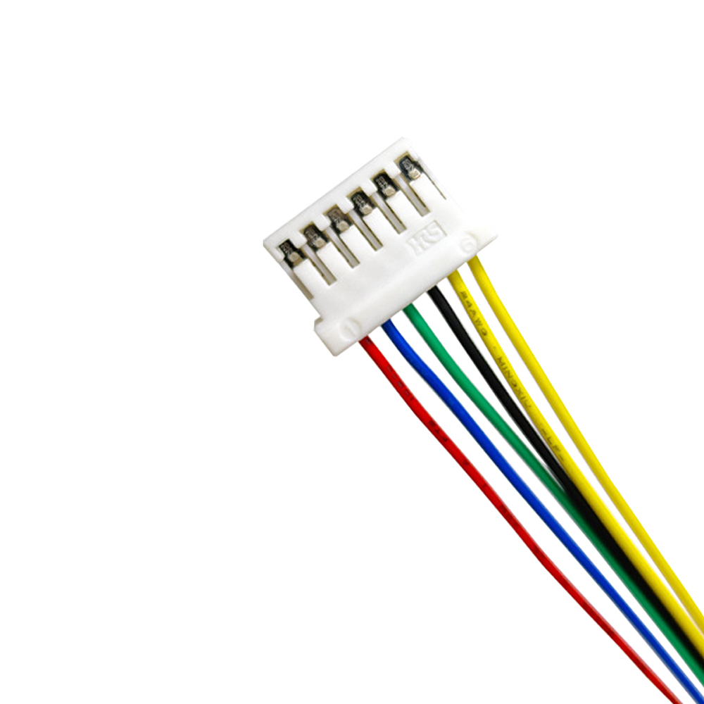 HRS DF1E-6S-2.5C 端子线 2.5 间距 6P 汽车新能源电池连接线