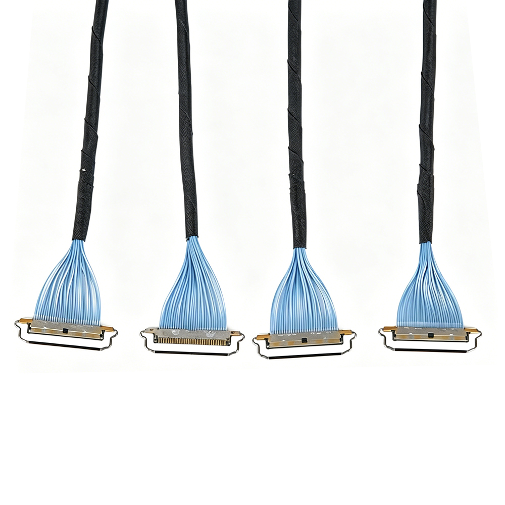 极细同轴线 DF81-40P-44AWG 0.4mm 间距 HRS 高清屏线信号连接线