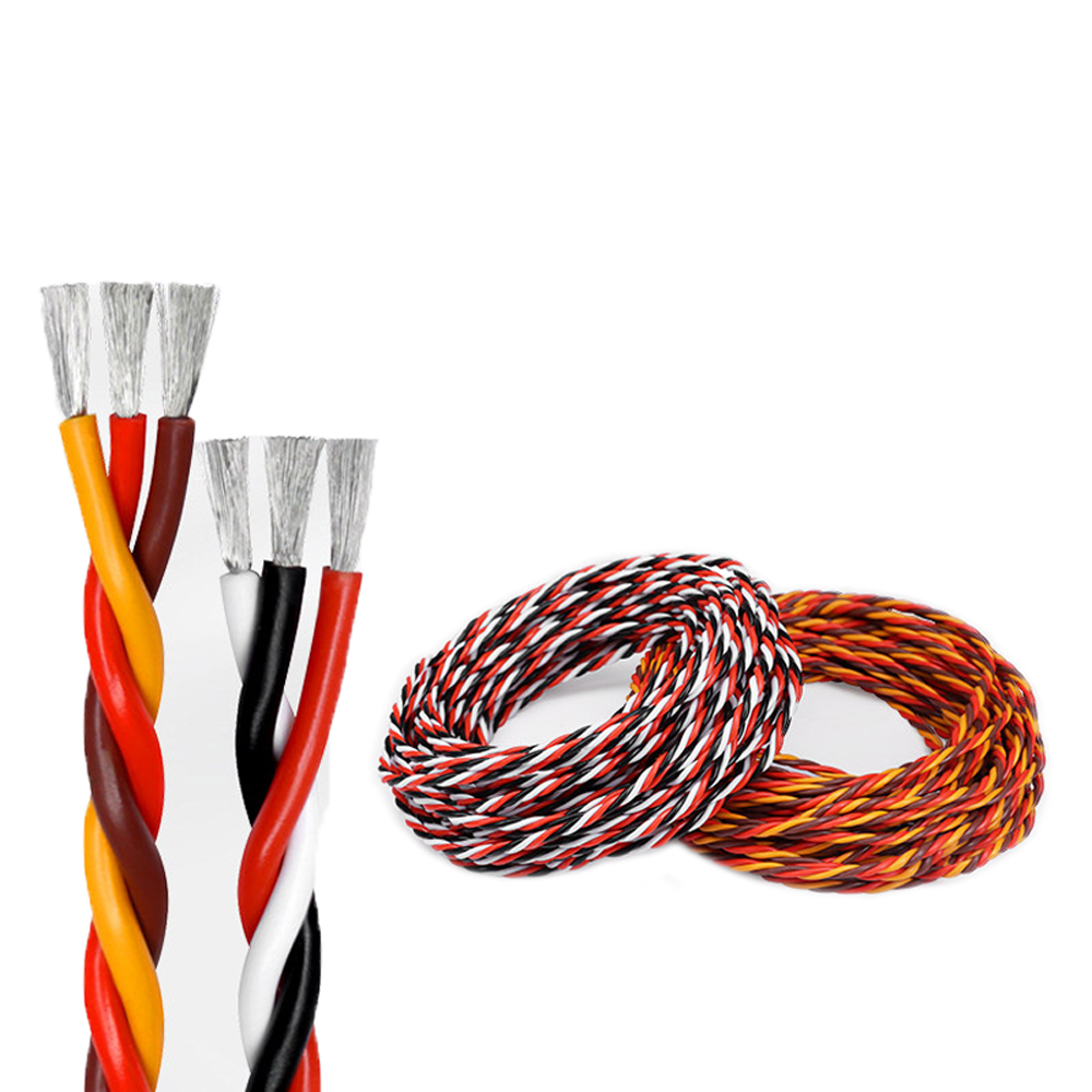Servo Extension Cable Signal Control PVC Twisted Wire 306090 Cores for Drone (1).jpg