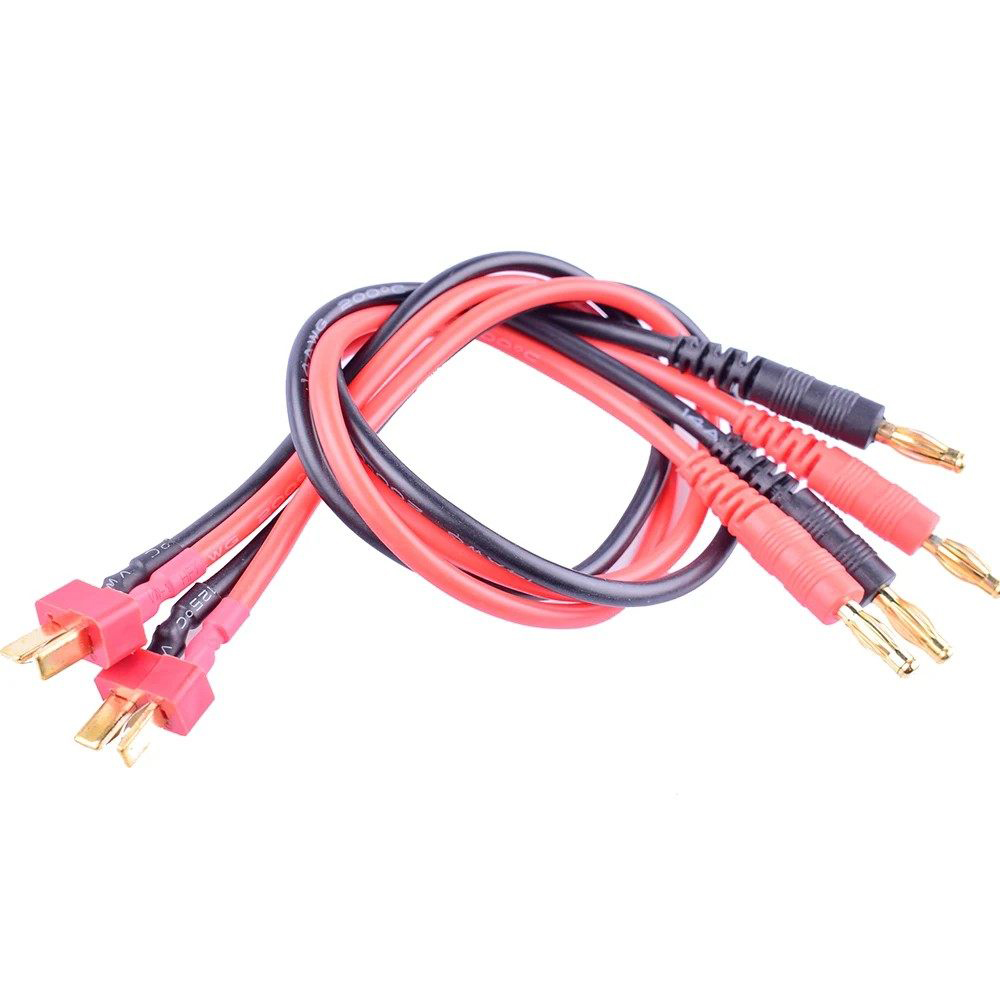 T Plug to 4.0mm Banana Head Charging Cable Model Aircraft for B6 B6AC  Lithium Battery Wire (1).jpg