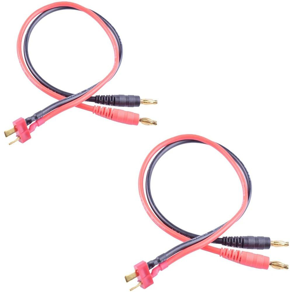 T Plug to 4.0mm Banana Head Charging Cable Model Aircraft for B6 B6AC  Lithium Battery Wire (3).jpg