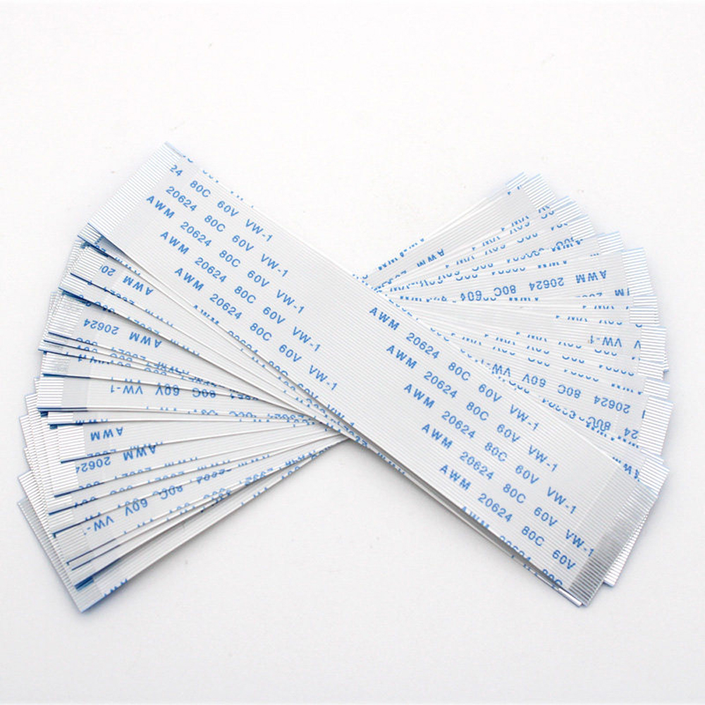 FFC Flexible Flat Cable Ribbon 20624 40P-80P 0.5mm FPC Cable for Printer Power Wire (2).jpg